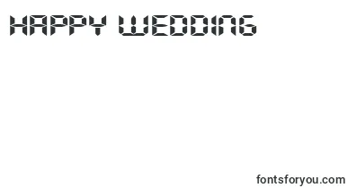 Ghostmachineextended font – happy Wedding Day Fonts